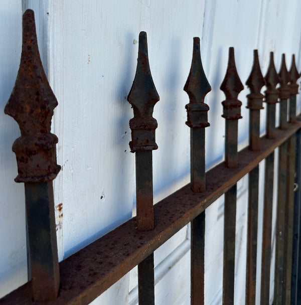 Restored Antique Iron Fencing Pair GA20371
