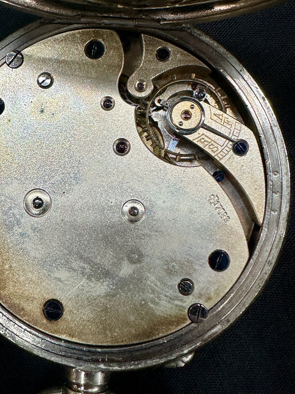 20th Century Sterling Silver 8 Days Mappin & Webb Travel Watch GA20545