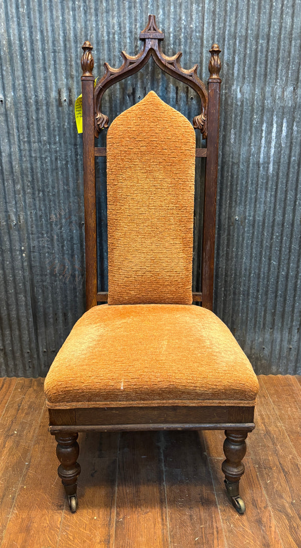 Victorian Chapel Chair on wheels GA21446