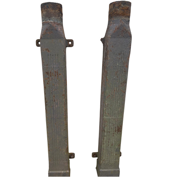 Set of 4 Antique Cast Iron Eastlake Style Victorian Gutter Spouts GA21124