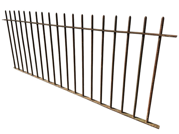 13 Feet of Antique Wrought Iron Fencing GA20863