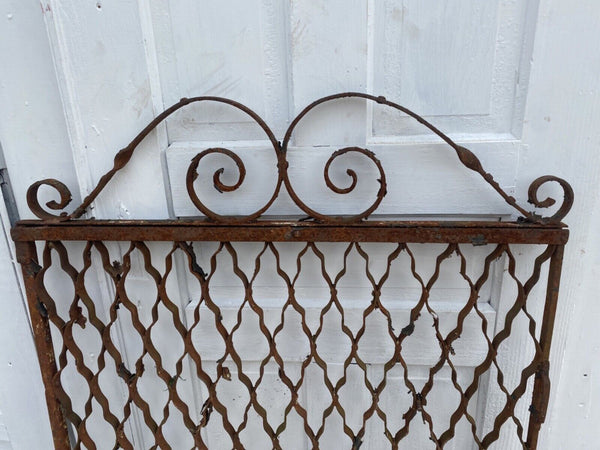 Antique Iron Gate GS00215 - 33 1/2" wide x 41 1/4" tall