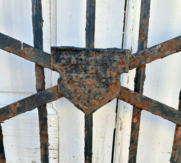 Antique Iron Garden Gate GA20372