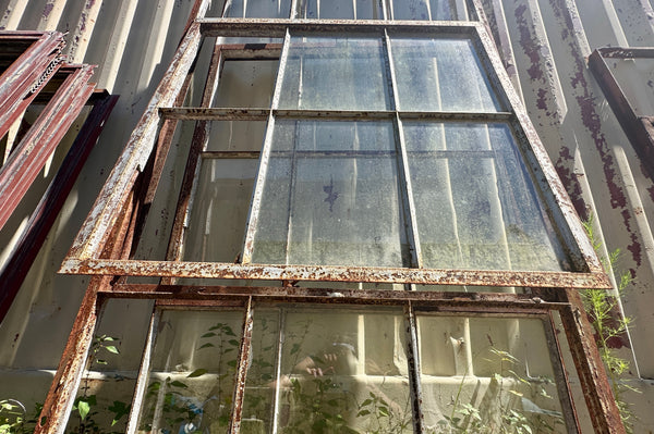 12-Pane Steel Casement Windows w/ Swing Out GA20355