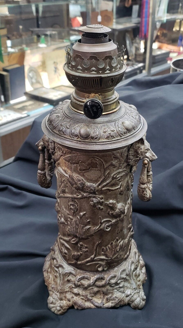 Unique & Antique Ehrich & Gaetz of Berlin Matador Oil Burner Table Lamp GA9493