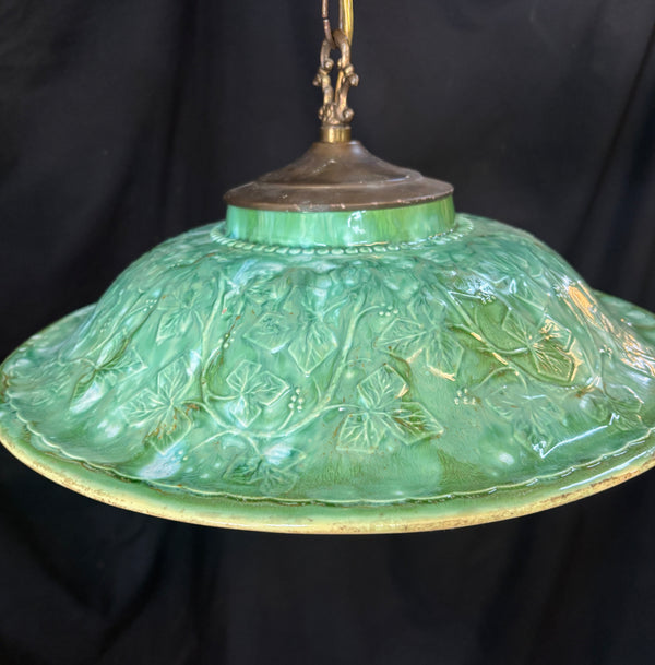 Green Pendant Light Fixture GA21333