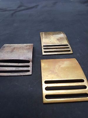 Military Academy Belt Buckles Set of 3