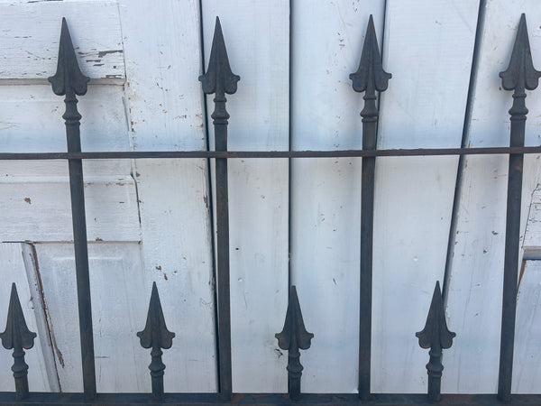 7.5 Foot Iron Fence Panel GA21319