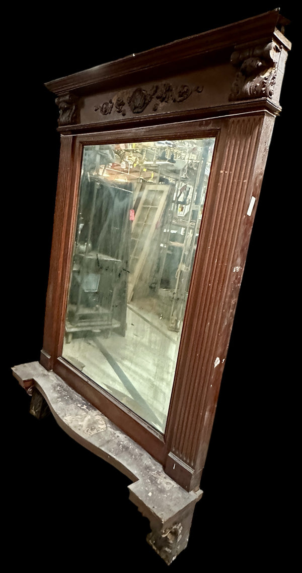 Victorian Entry Mirror w/ Shelf GA20385