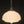 Load image into Gallery viewer, Restored Flush Mount Pendant Light Fixture w/ Textured Globe 15" x 39" GS01000
