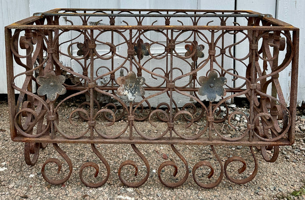 Repurposed Antique Iron Chandelier Shade GA20342