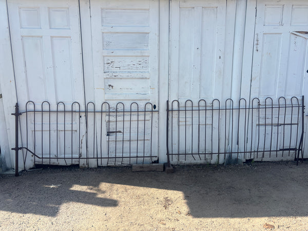 65 Feet of Wrought Iron Hairpin Fencing GA21239