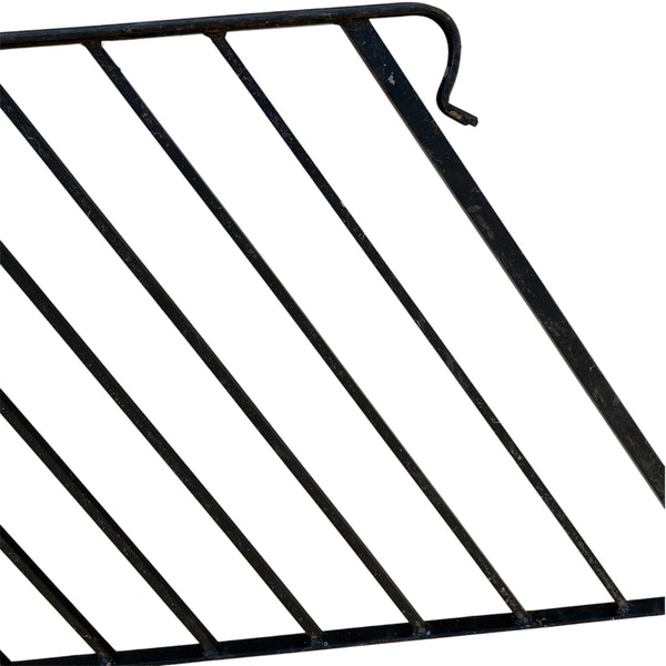 Pair of Solid Steel Porch Stair Railings GA21137