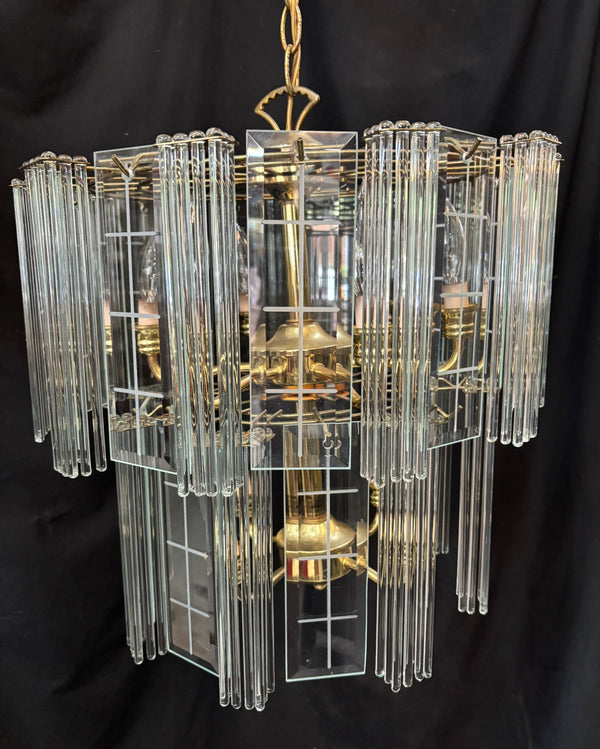 Front Foyer Mid-Century Swag Lamp GA21149