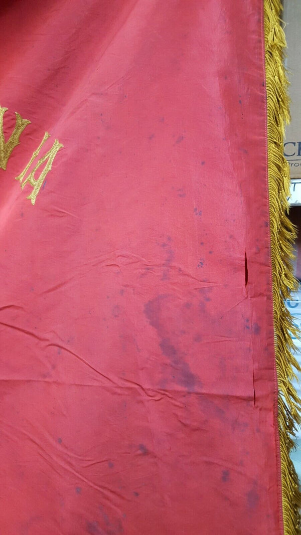 1900's 2 Sided Embroidered Dept. of Virginia United Spanish War Veterans Flag GS00710