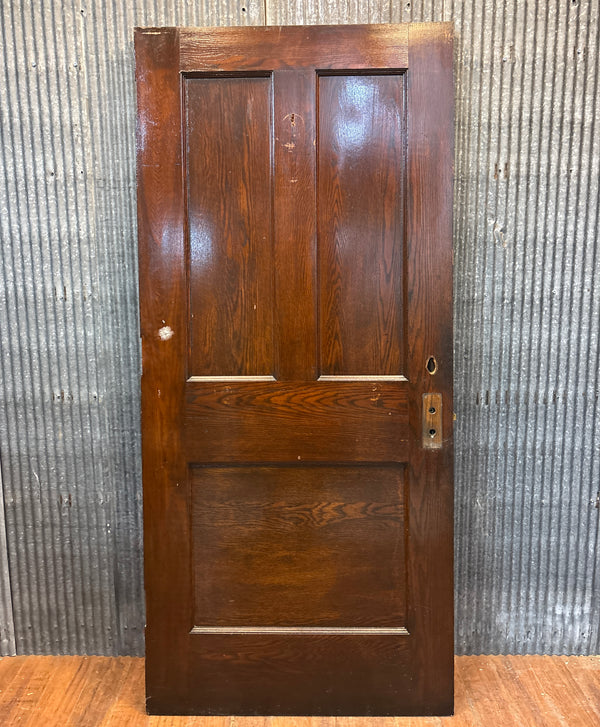 3-Panel Wooden Door GA21489