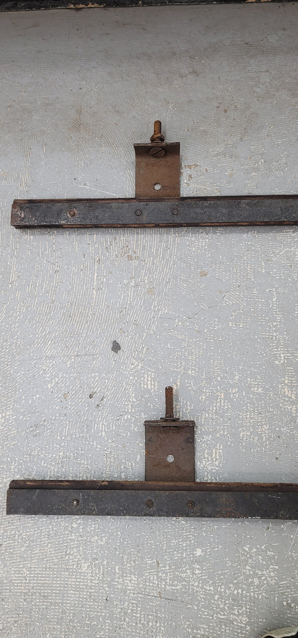 Rare! 2 Complete Pocket Door Hardware Sets w/ Railing Wheels & Screws GS00653
