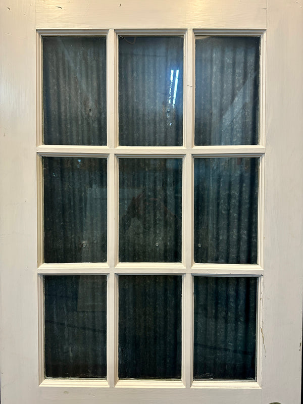 9-Pane 2 Raised Panel Door GA20734