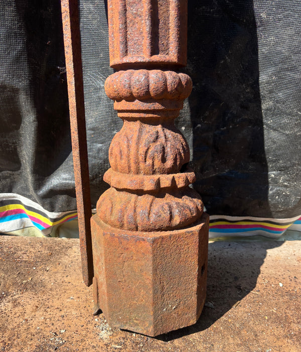 Cast Iron Newel Post GA21623