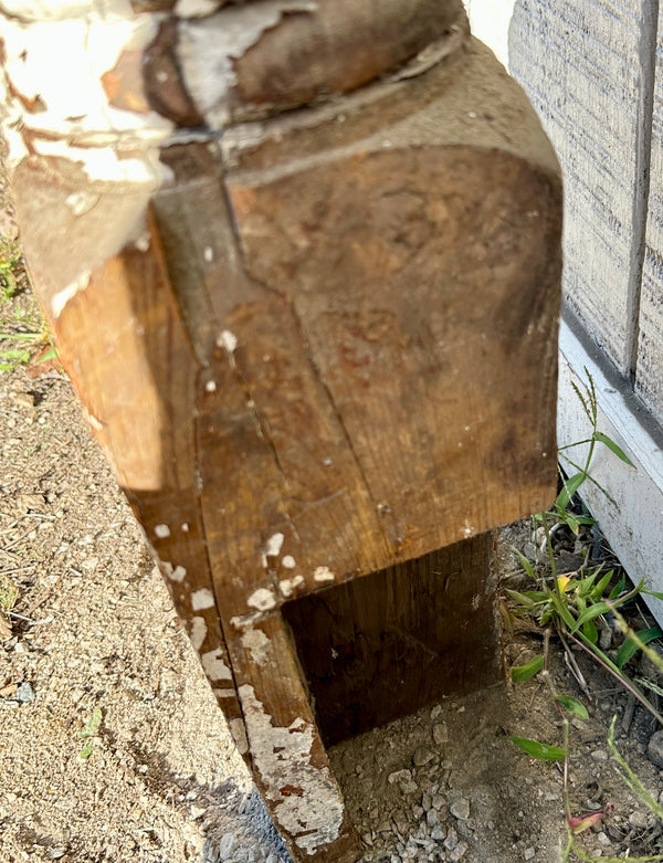 Pine Acorn Top Newel Post GA20450