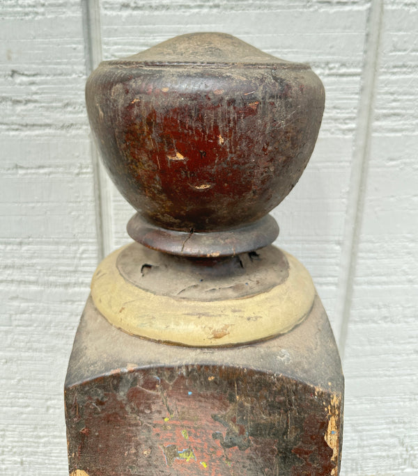 Turned Oak Newel Post GA20427