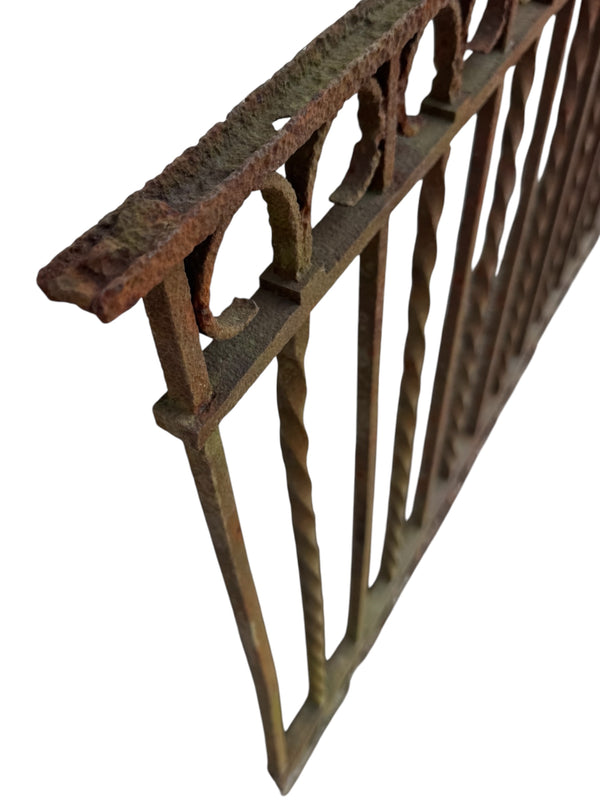 18 Ft Antique Wrought Iron Fencing GA20864