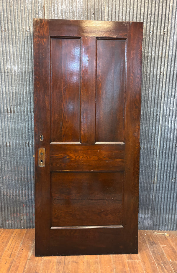 3-Panel Wooden Door GA21461
