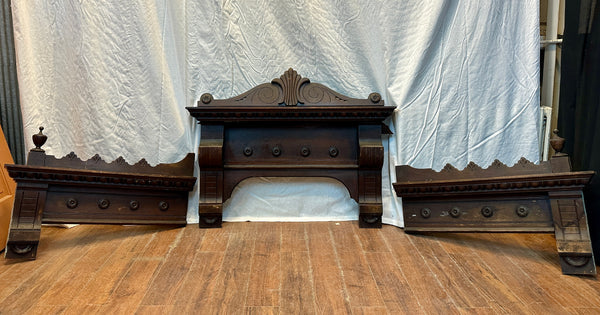 Victorian Eastlake Style Over Door Pediment Set GA20811