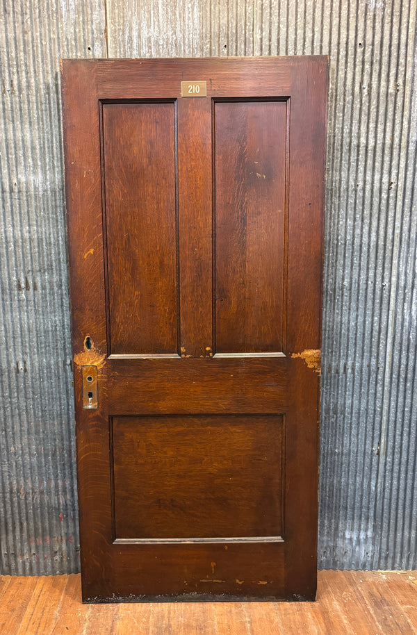3-Panel Wooden Door GA21463
