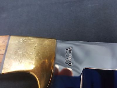 Sheffield #8 Fixed Knife With Rosewood Handle & 8 inch Blade - Just Reduced!