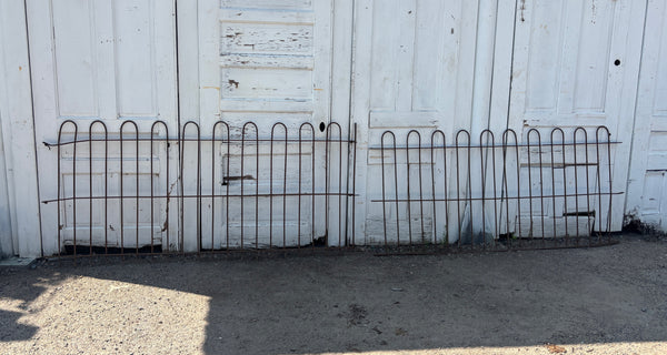 33 Feet of Wrought Iron Hairpin Fencing GA21240