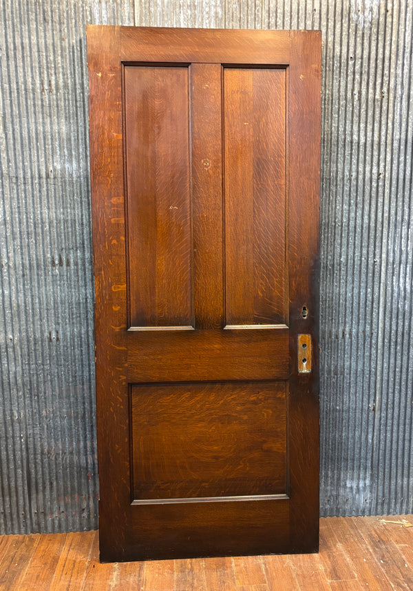 3-Panel Wood Door GA21454
