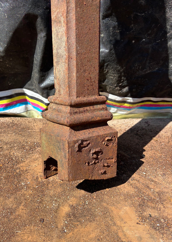 Pair of Cast Iron Newel Posts GA21630