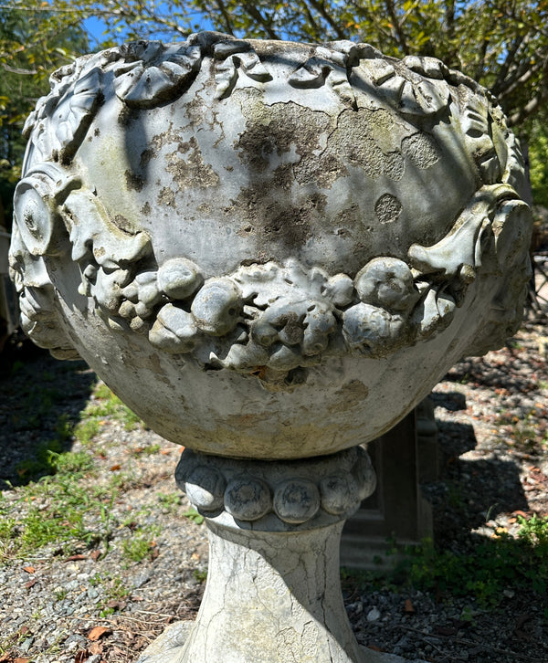 Tall Ornate Concrete Planter GA20351