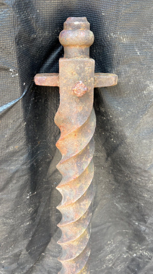 Pair of Cast Iron Newel Posts GA21562
