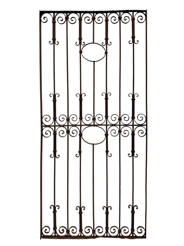 Antique Wrought Iron 74"+ Tall Gate GA20746