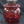 Load image into Gallery viewer, Victorian Cranberry Glass Globe w/ Top Brass Crown 8 1/4&quot; x 7&quot; GS00738
