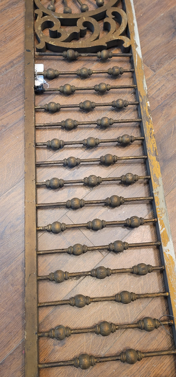 Long Vintage Victorian Wooden Fretwork 118 1/2" x 12" GS00899