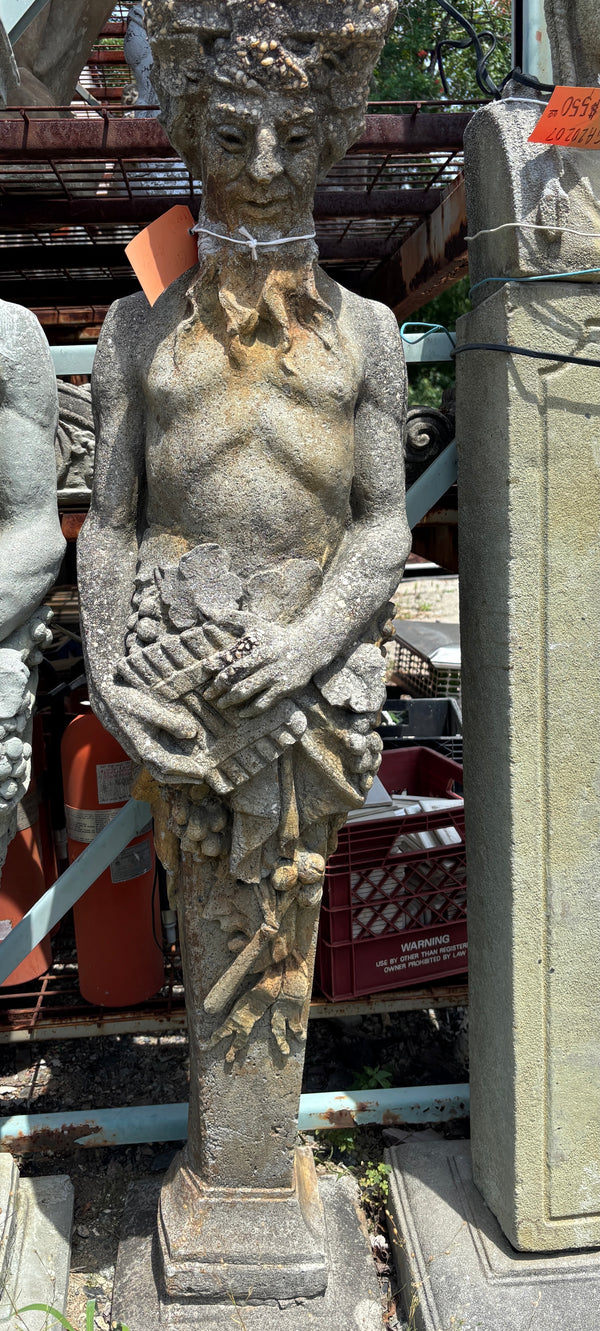 Concrete Satyr Garden Statues - 1 Available GA20446