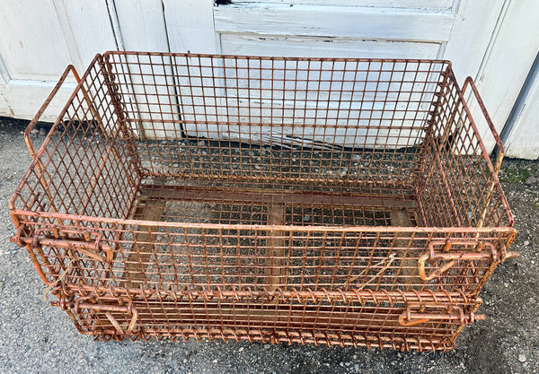 Industrial Steel Wire Bins - 10 Available - GA20901
