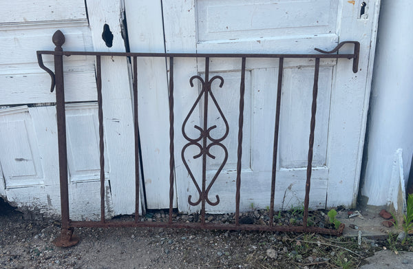 10 Feet of Cast Iron Porch Railings GA21253