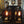 Load image into Gallery viewer, Restored Cast Iron Lantern Sconces w/ Wavy Glass 17 1/2" x 10 1/2" GA704
