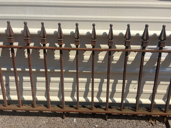 10 Foot Iron Fence Panel GA21307
