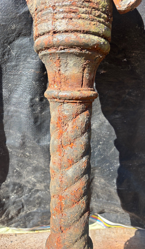 Pair of Cast Iron Newel Posts GA21622