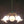 Load image into Gallery viewer, 5 Light Ornate Brass Chandelier w/ White Striped Shades 25" x 36" GS00983
