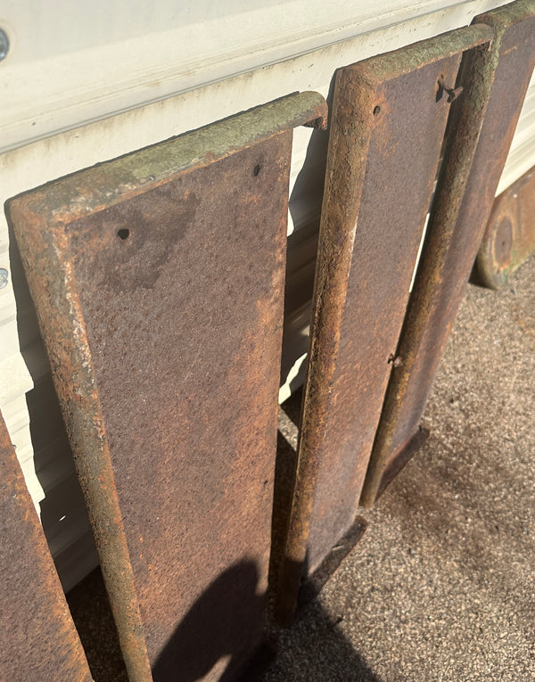 Set of 4 Cast Iron Stair Treads GA20834