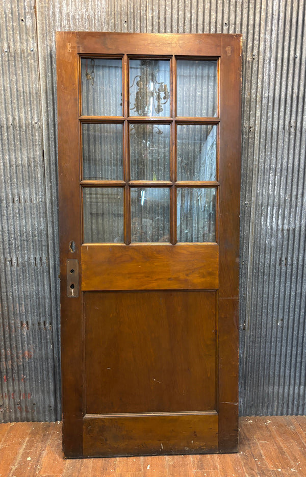 10-Panel Half Glass Door GA21427