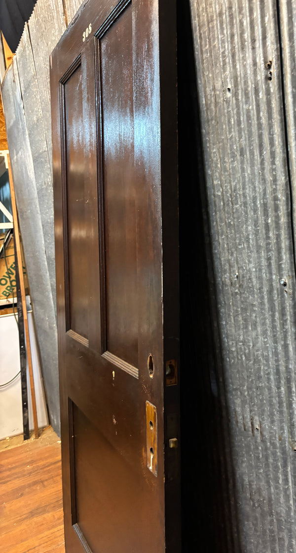 3-Panel Wooden Door GA21461