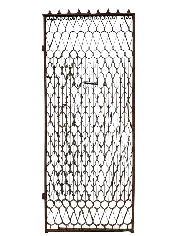 Antique Wrought Iron 80"+ Tall Gate GA20745