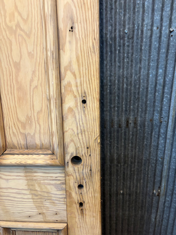 Heart Pine 4-Panel Door GA21432
